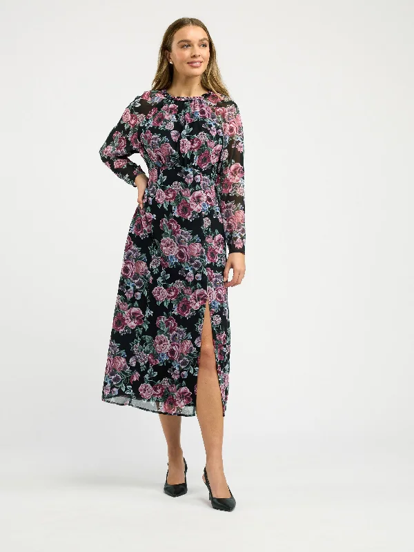 Midi Dresses in Thin Silk -Cambridge Midi Dress