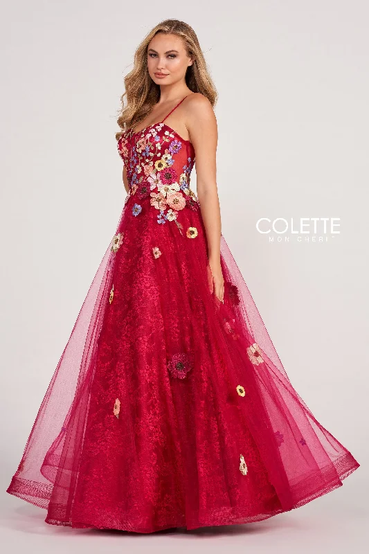 Lace-Back Evening Dress -Colette: CL2086