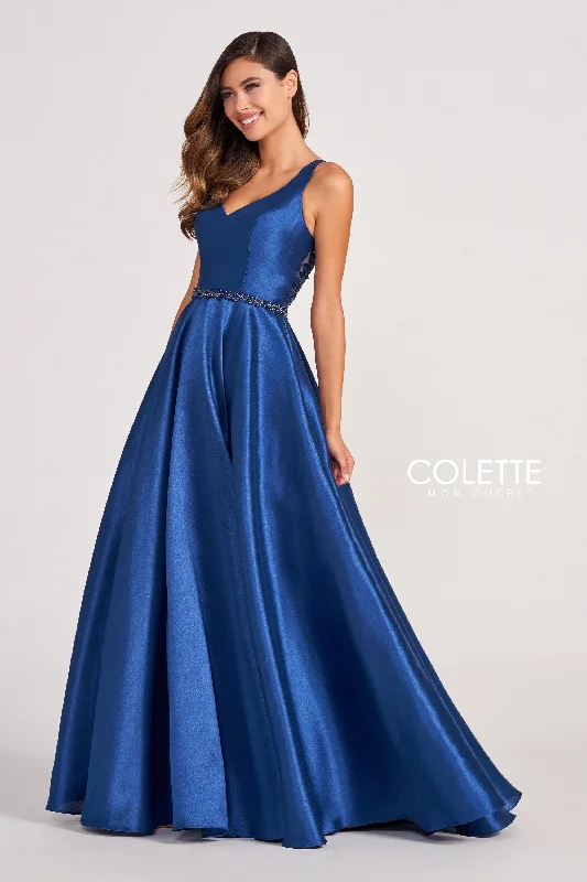 Light-Wool Evening Dress -Colette: CL2034