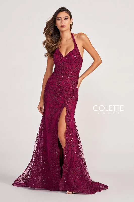 Thin-Wool Evening Dress -Colette: CL2027