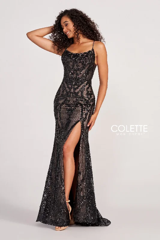 Cool-Hue Evening Dress -Colette: CL2035