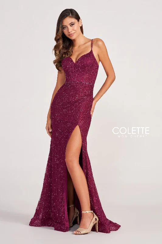 Bold-Hue Evening Dress -Colette: CL2037