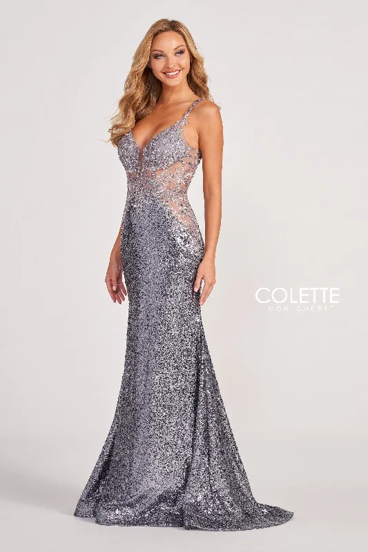 Wild-Print Evening Dress -Colette: CL2061