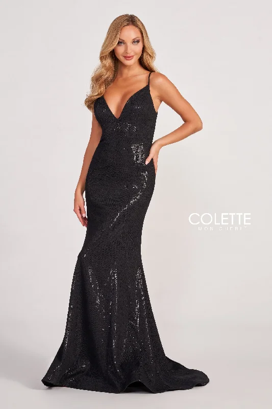 Cutout-Back Evening Dress -Colette: CL2077