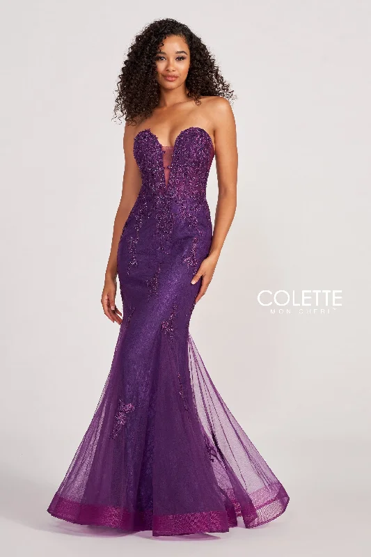 Rich-Velvet Evening Dress -Colette: CL2067