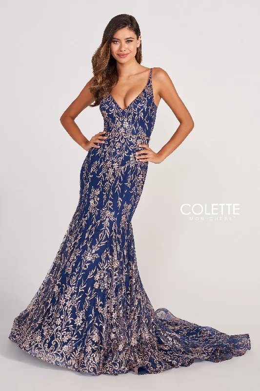 Fine-Silk Evening Dress -Colette: CL2021