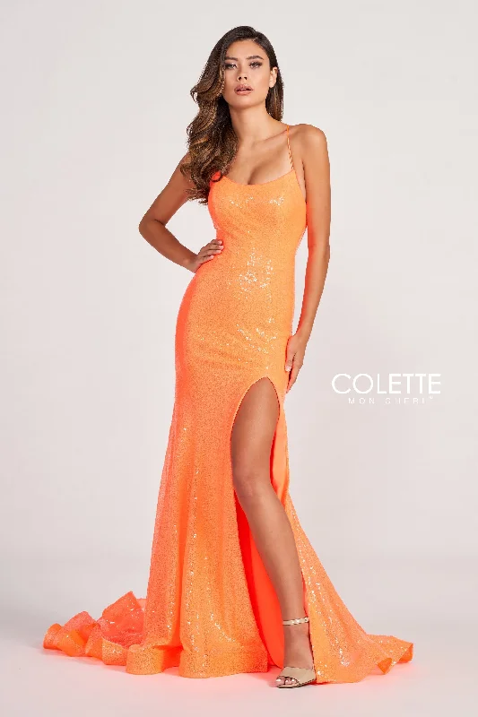 Breezy-Cotton Evening Dress -Colette: CL2060