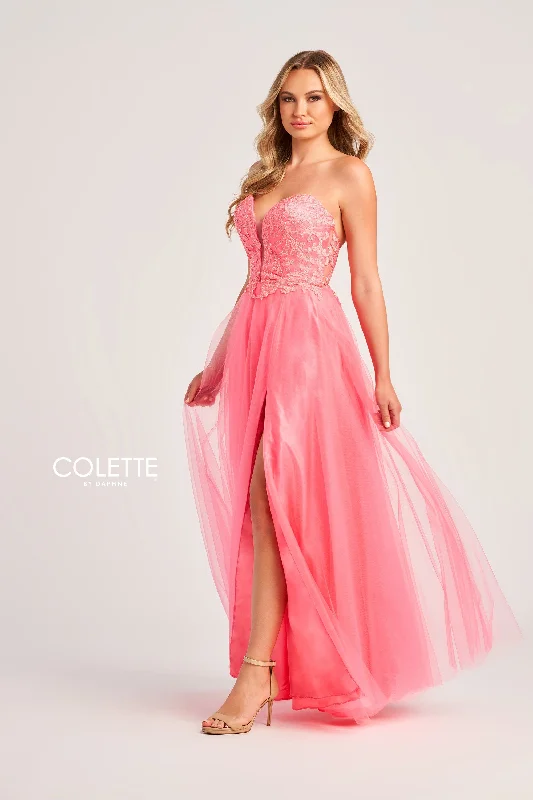 Cowl-Neck Evening Dress -Colette: CL5132