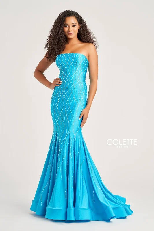 Airy-Fabric Evening Dress -Colette: CL5106