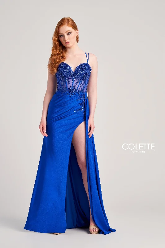 Vibrant-Hue Evening Dress -Colette: CL5138