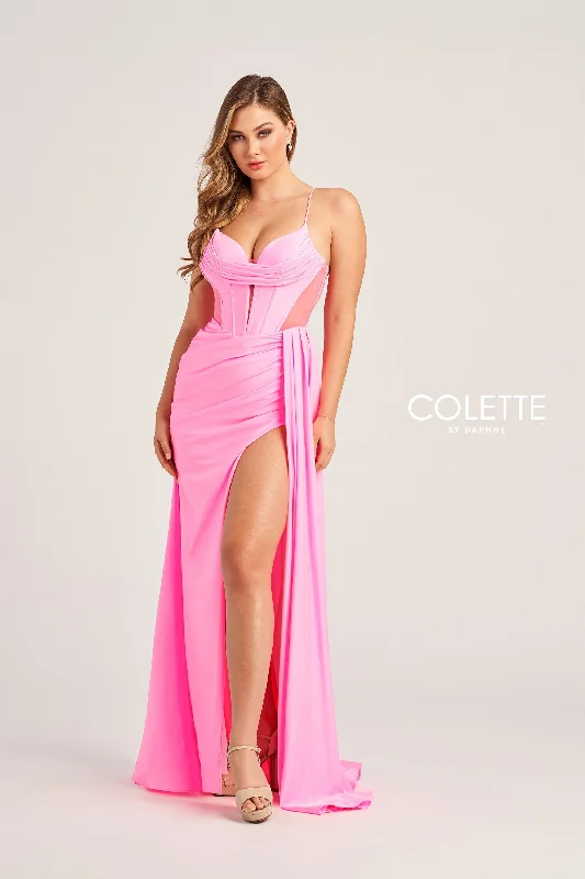 Leopard-Print Evening Dress -Colette: CL5159