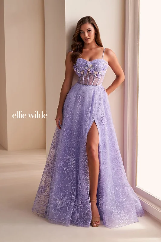 Cross-Back Evening Dress -Ellie Wilde: EW36218