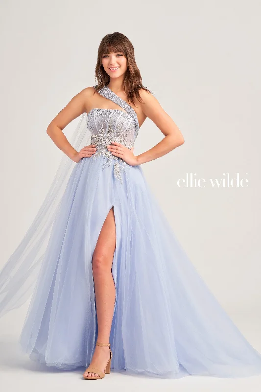 Luxe-Fabric Evening Dress -Ellie Wilde: EW35090