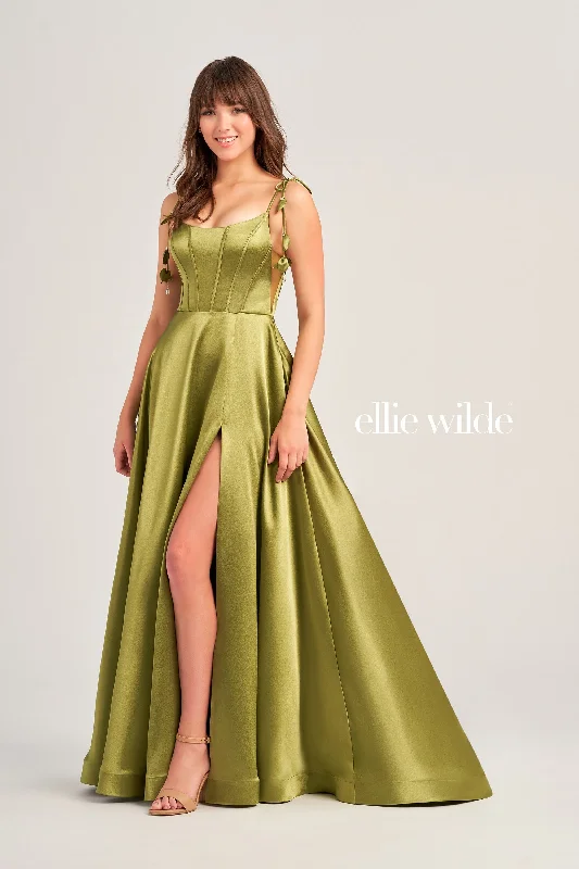 Bright-Pattern Evening Dress -Ellie Wilde: EW35215