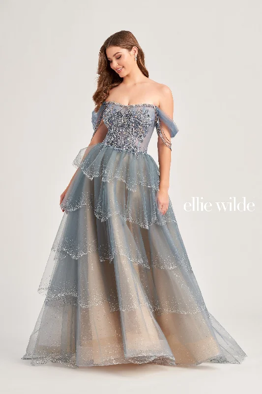 Spring-Party Evening Dress -Ellie Wilde: EW35040