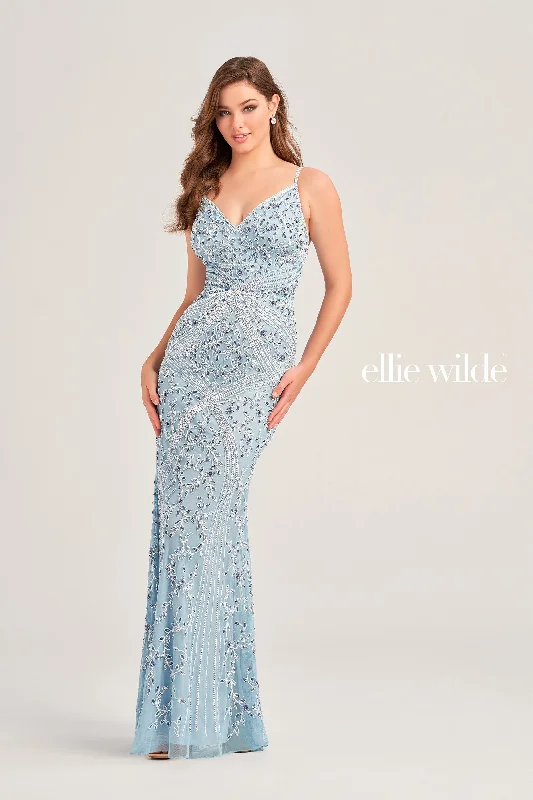 Fall-Brunch Evening Dress -Ellie Wilde: EW35065