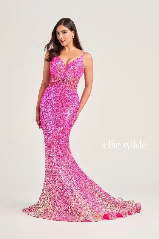 Quick-Trip Evening Dress -Ellie Wilde: EW35044