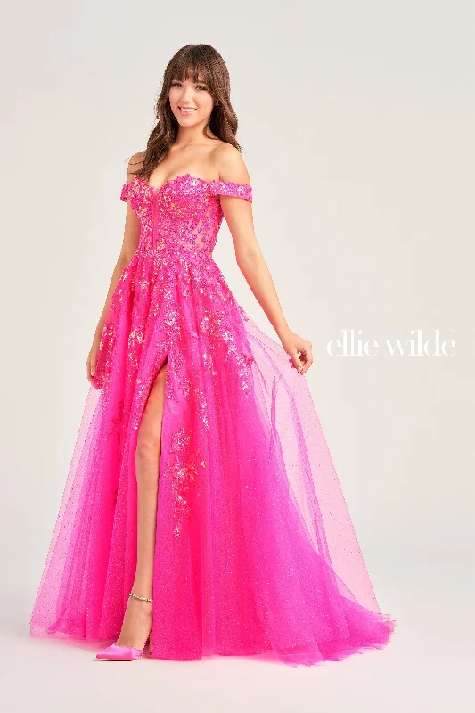 Patio-Party Evening Dress -Ellie Wilde: EW35058