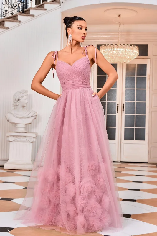 Swing-Back Evening Dress -Jadore: J24013