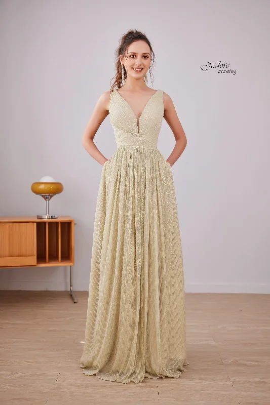 Wild-Silk Evening Dress -Jadore: J21014