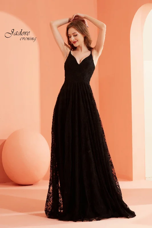 Warm-Velvet Evening Dress -Jadore: J22051