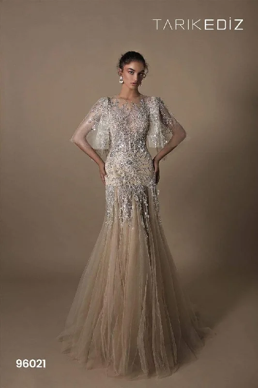 Ombre-Design Evening Dress -Tarik Ediz: 96021 - Afrodit