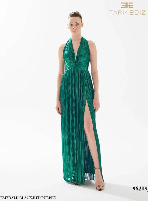 Relaxed-Fit Evening Dress -Tarik Ediz: 98209