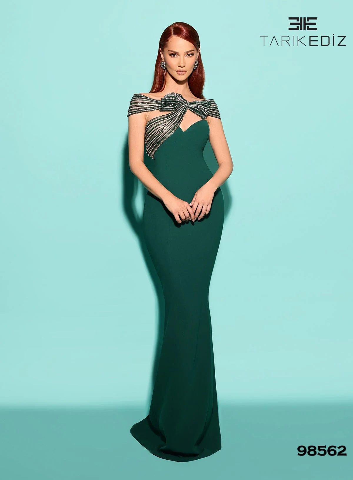 Group-Outing Evening Dress -Tarik Ediz: 98562 Mindy (Clearance)