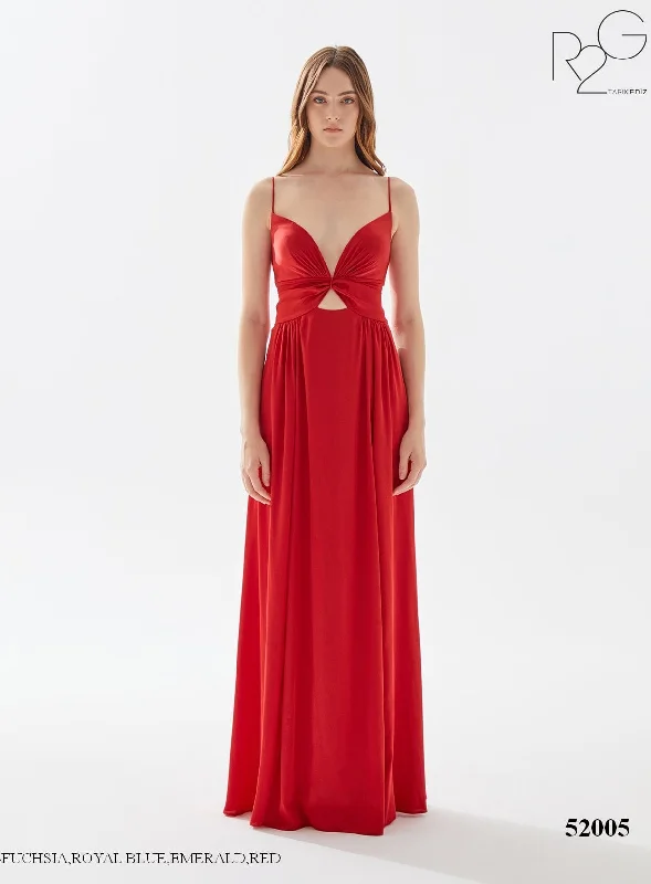 Trapeze-Style Evening Dress -Tarik Ediz (R2G): 52005