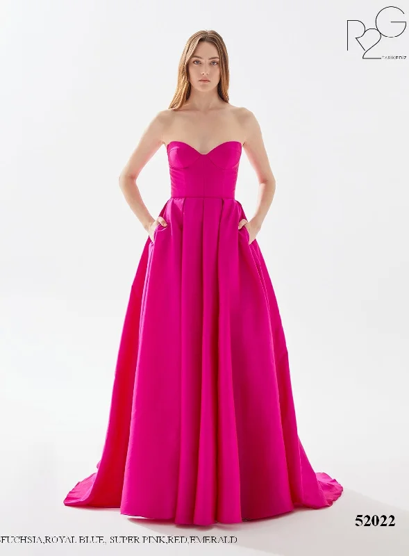 Cross-Front Evening Dress -Tarik Ediz (R2G): 52022