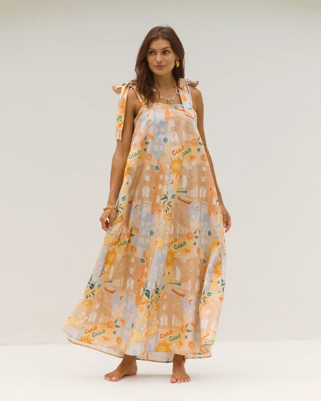 Side-Edge Maxi Dresses -Alex Maxi Dress | Al Mare