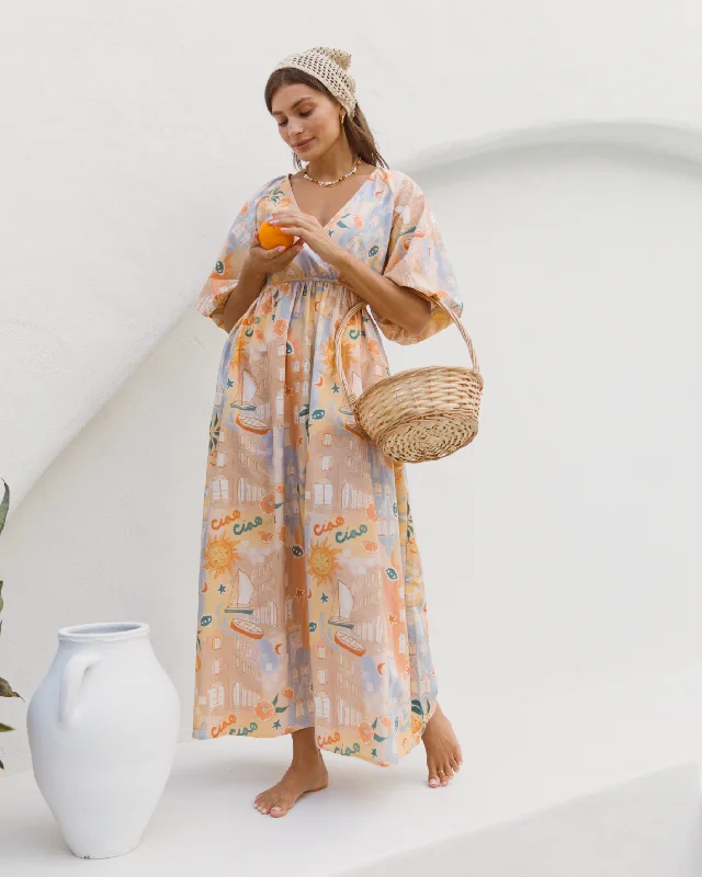 Scoop-Edge Maxi Dresses -Layla Maxi Dress | Al Mare